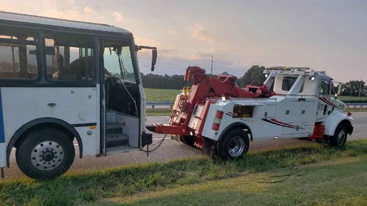 Bus Towing