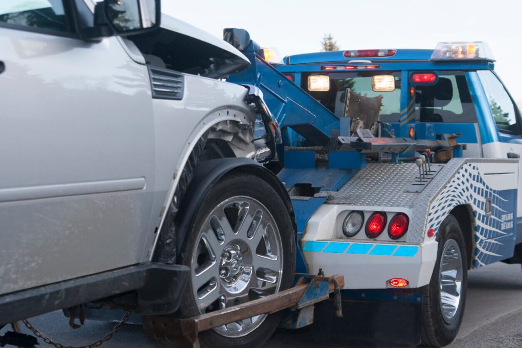 wheel lift towing